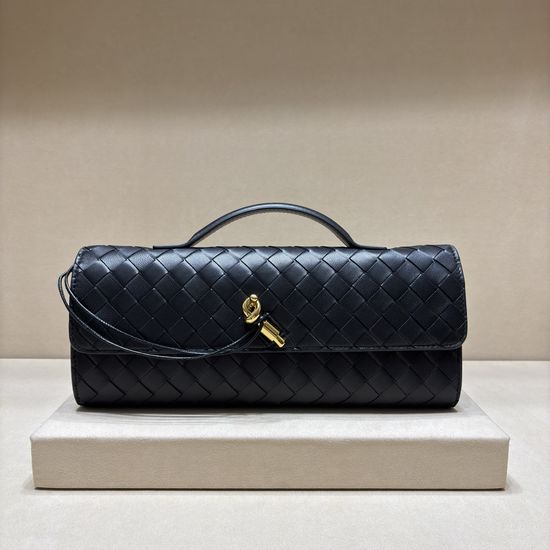 Bottega Veneta Andiamo Evening Clutch Elegant Lightweight 1511-D