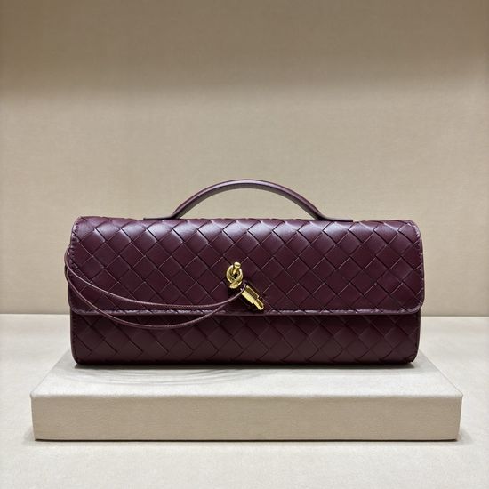 Bottega Veneta Andiamo Evening Clutch Elegant Lightweight 1511-A