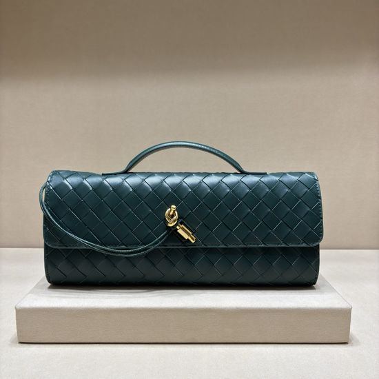 Bottega Veneta Andiamo Evening Clutch Elegant Lightweight 1511