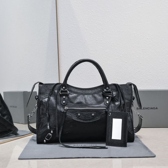 Balenciaga Le City Silver Hardware Handbag 823058