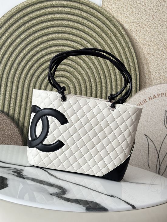 Chanel Cambon Tote Bag Classic Logo 3317