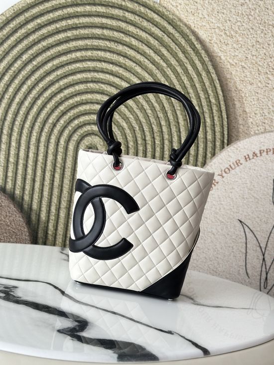 Chanel Cambon Underarm Bag Colorblock 3316