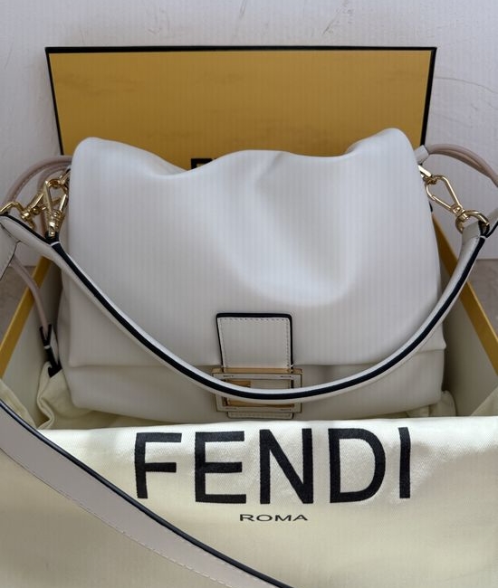 Fendi Mamma Baguette Lambskin Drawstring Bag 8833