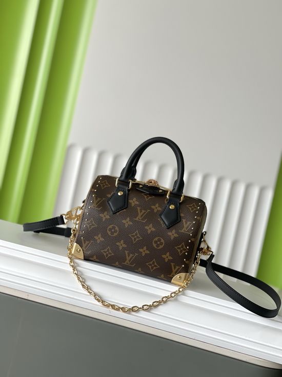 Louis Vuitton Speedy Trunk Monogram Bag M13146