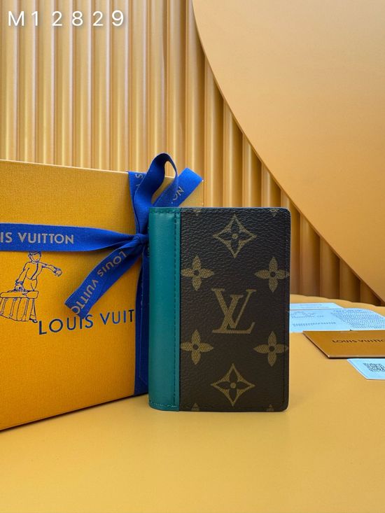 Louis Vuitton Pocket Wallet Monogram Canvas Compact M12829