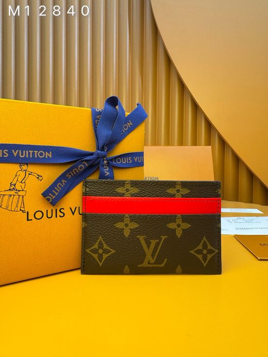 Louis Vuitton Monogram Macassar Card Holder M12840