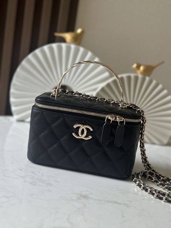 Chanel Vanity Case Twist Handle Handbag 66042