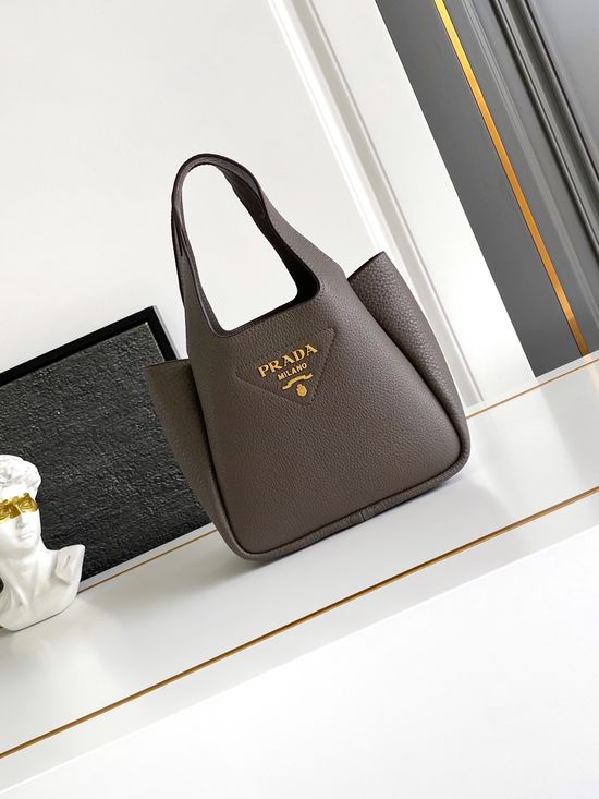 Prada Panier Mini Leather Tote Bag 1BA349
