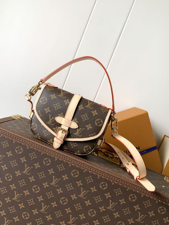 Louis Vuitton Saumur BB Monogram Handbag M46740
