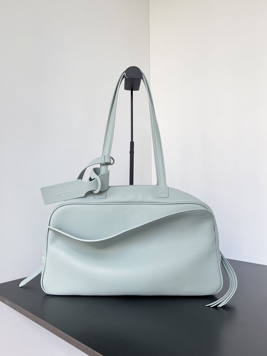 Balenciaga Bowling Leather Top Handle Bag 826425
