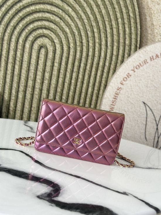 Chanel Wallet On Chain Lambskin Bag 0250