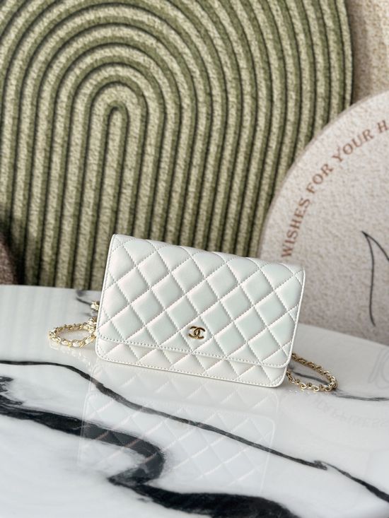 Chanel Wallet On Chain Lambskin Bag 0250