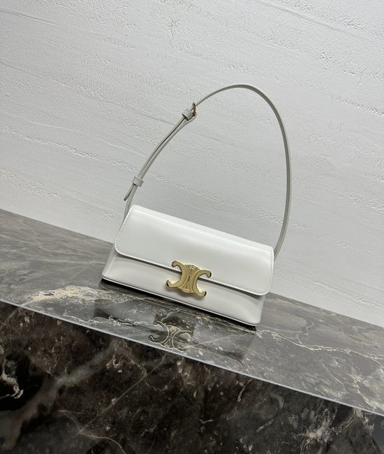 Celine TRIOMPHE Shiny Calfskin Shoulder Bag 120553