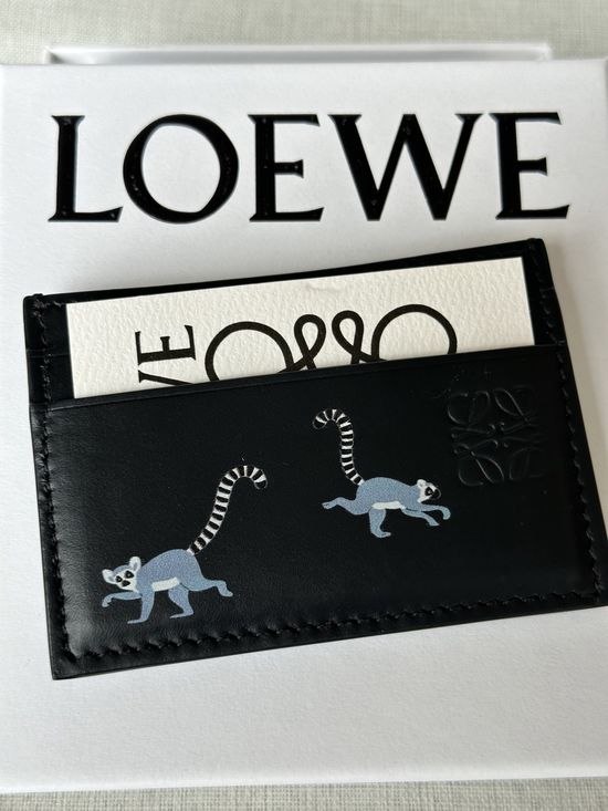 Loewe Long Strap Leather Card Holder 9781