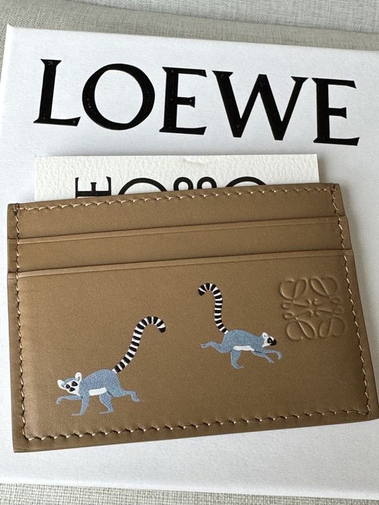 Loewe Long Strap Leather Card Holder 9780