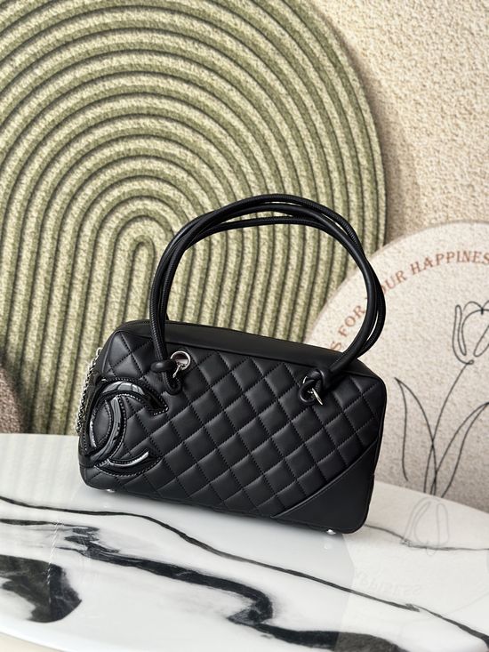 Chanel Cambon Pillow Calfskin Vintage Handbag 11485