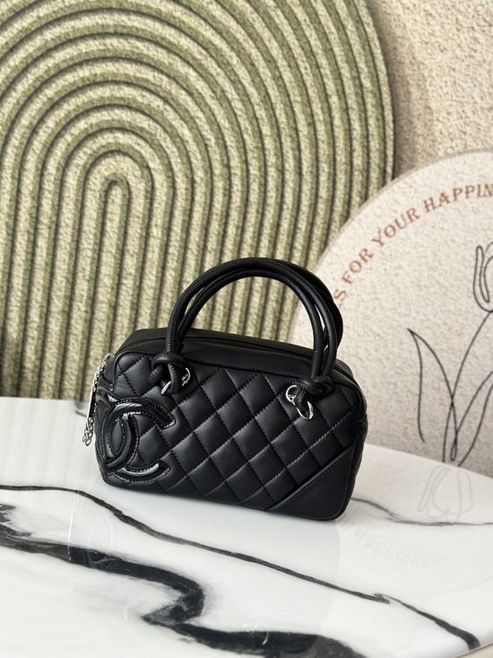 Chanel Cambon Pillow Bag Cowhide 3321