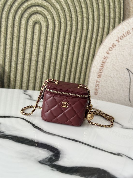 Chanel Cosmetic Case Shoulder Bag 66014