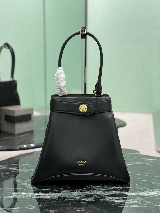 Prada Carey Medium Leather Handbag 1BG567