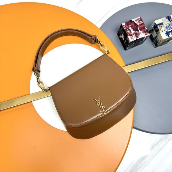 Yves Saint Laurent Voltaire Cowhide Shoulder Bag 800846