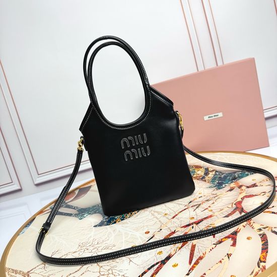 Miu Miu Tote Shoulder Bag Unique Logo Limited Edition 5BA281