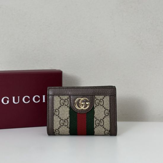 Gucci Coffee Rubber Small Crossbody Bag 813296