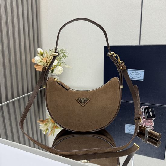 Prada Moon Handbag Matte Leather 1BC194