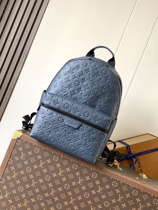 Louis Vuitton Discovery Small Backpack Monogram Shadow Leather M14884
