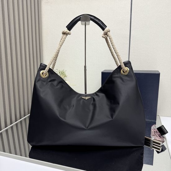 Prada Tote Bag Recycled Nylon Large Shopping Bag 1BC244