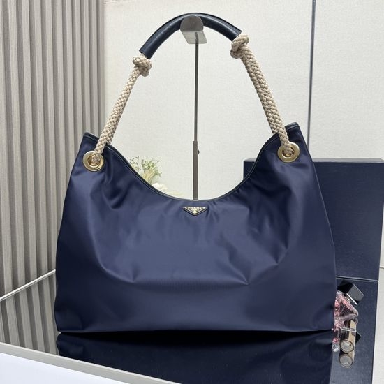 Prada Tote Bag Recycled Nylon Large Shopping Bag 1BC244