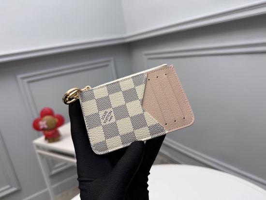 Louis Vuitton Romy Zip Wallet with Monogram Canvas N00131