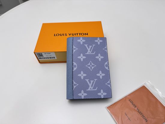 Louis Vuitton Monogram Macassar Passport Cover M14358