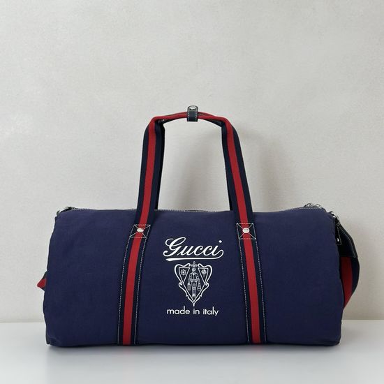Gucci Blue Canvas Tote 816866