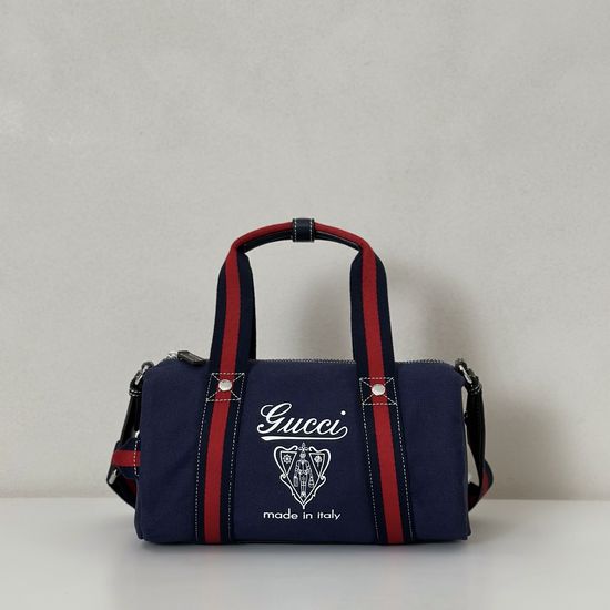 Gucci Blue Canvas Tote Bag 816865