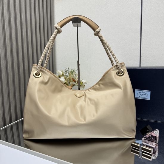 Prada Tote Bag Recycled Nylon Large Shopping Bag 1BC244