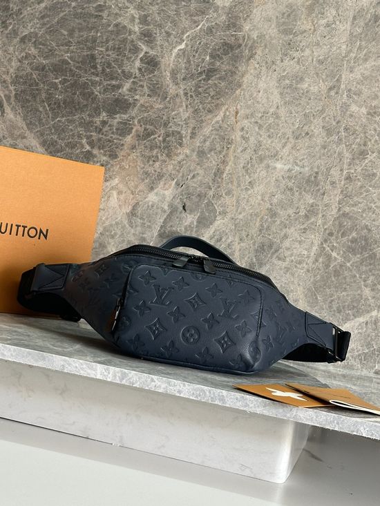 Louis Vuitton Rush Waist Bag Monogram Shadow Leather M14784