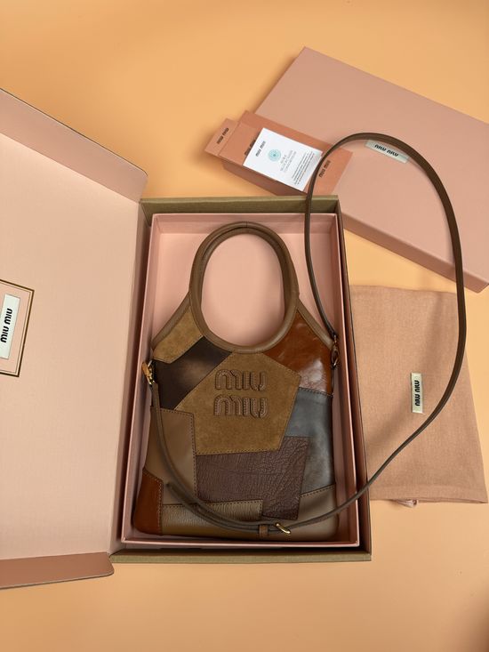 Miu Miu IVY Leather Tote Bag 5BG281