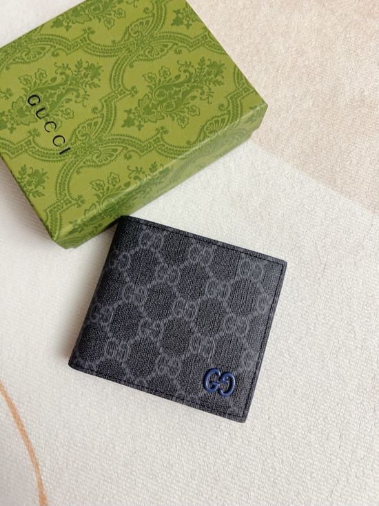 Gucci Latest Series Dual-tone Short Wallet 768243