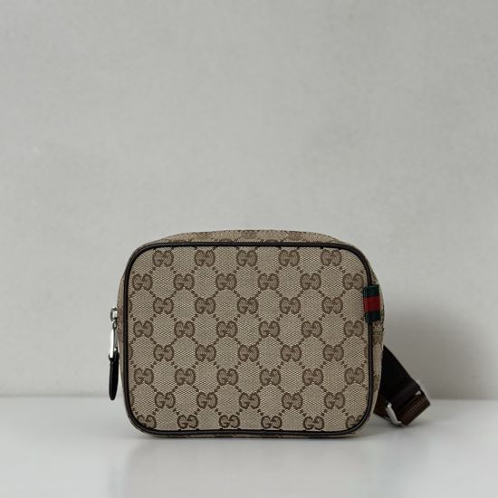 Gucci Handbag Apricot Fabric 834268