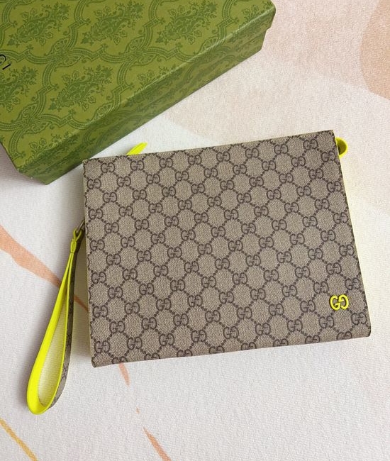 Gucci Clutch Bag Fluorescent Green 768255