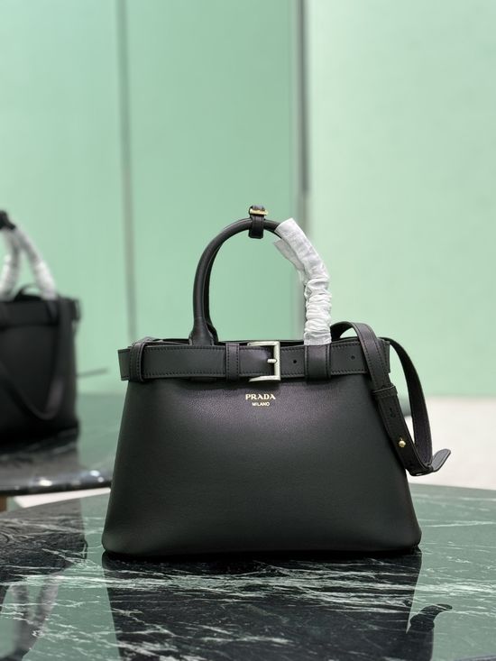 Prada Double Series Belted Small Handbag 17128
