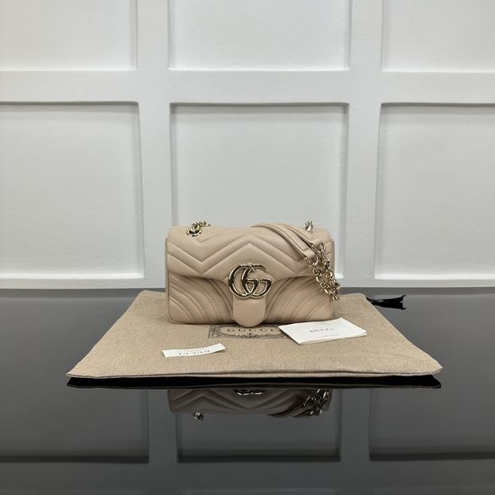 Gucci GG Marmont Small Matelasse Leather Shoulder Bag 837280
