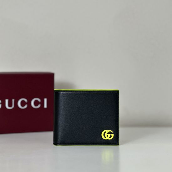 Gucci Mini Bag Black Leather Green Logo 835048
