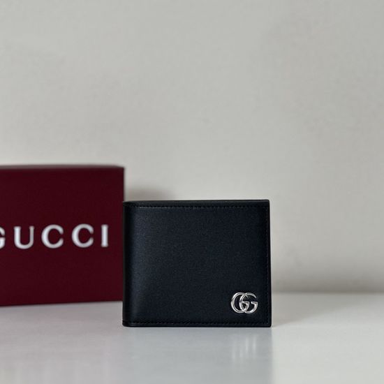 Gucci Mini Bag Black Leather White Logo 835047