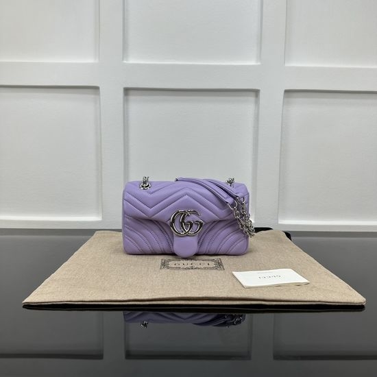Gucci GG Marmont Small Matelasse Leather Shoulder Bag 837280