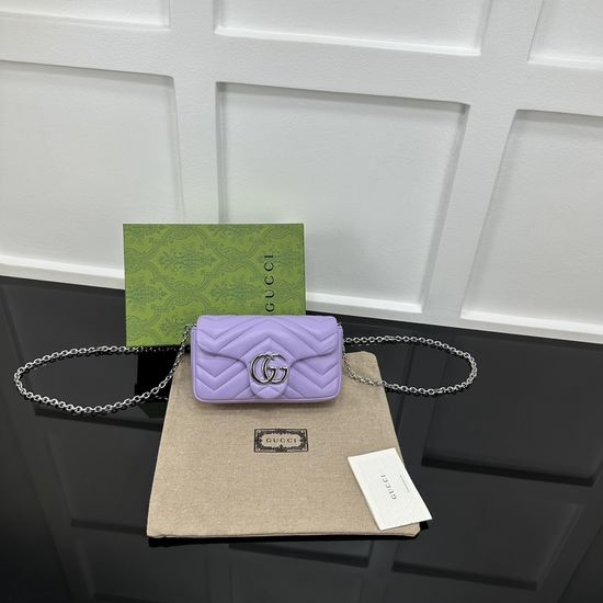 Gucci GG Marmont Super Mini Matelasse Chain Bag 841290