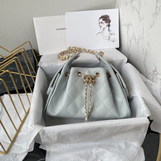 Chanel Denim Hobo Bag AS5631