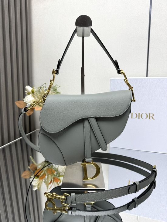 Christian Dior Saddle Bag Epsom Leather 93271