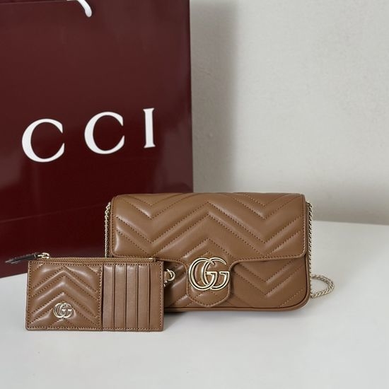 Gucci 751526 Brown Crossbody Bag