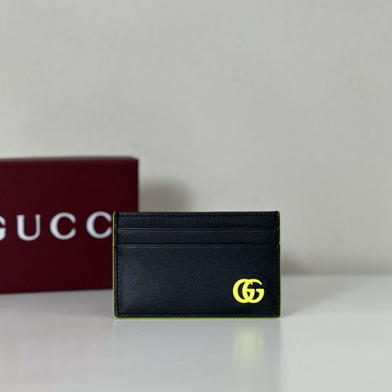 Gucci Leather Small Bag with Light Green G 835049